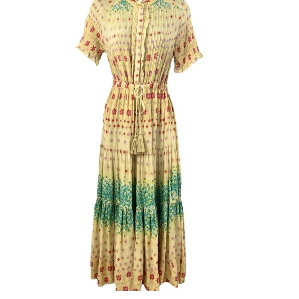 Free People Cloud Combo Maxi Dress NWT S